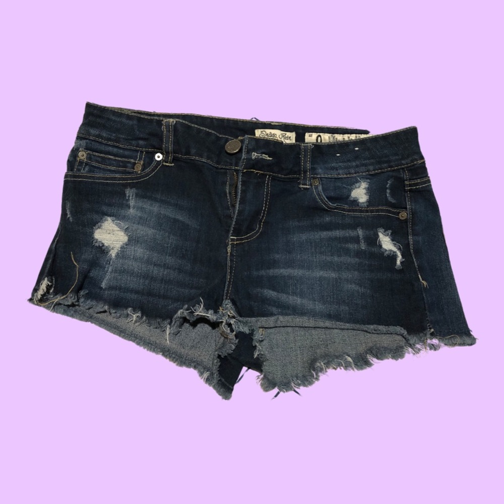 Jean short shorts